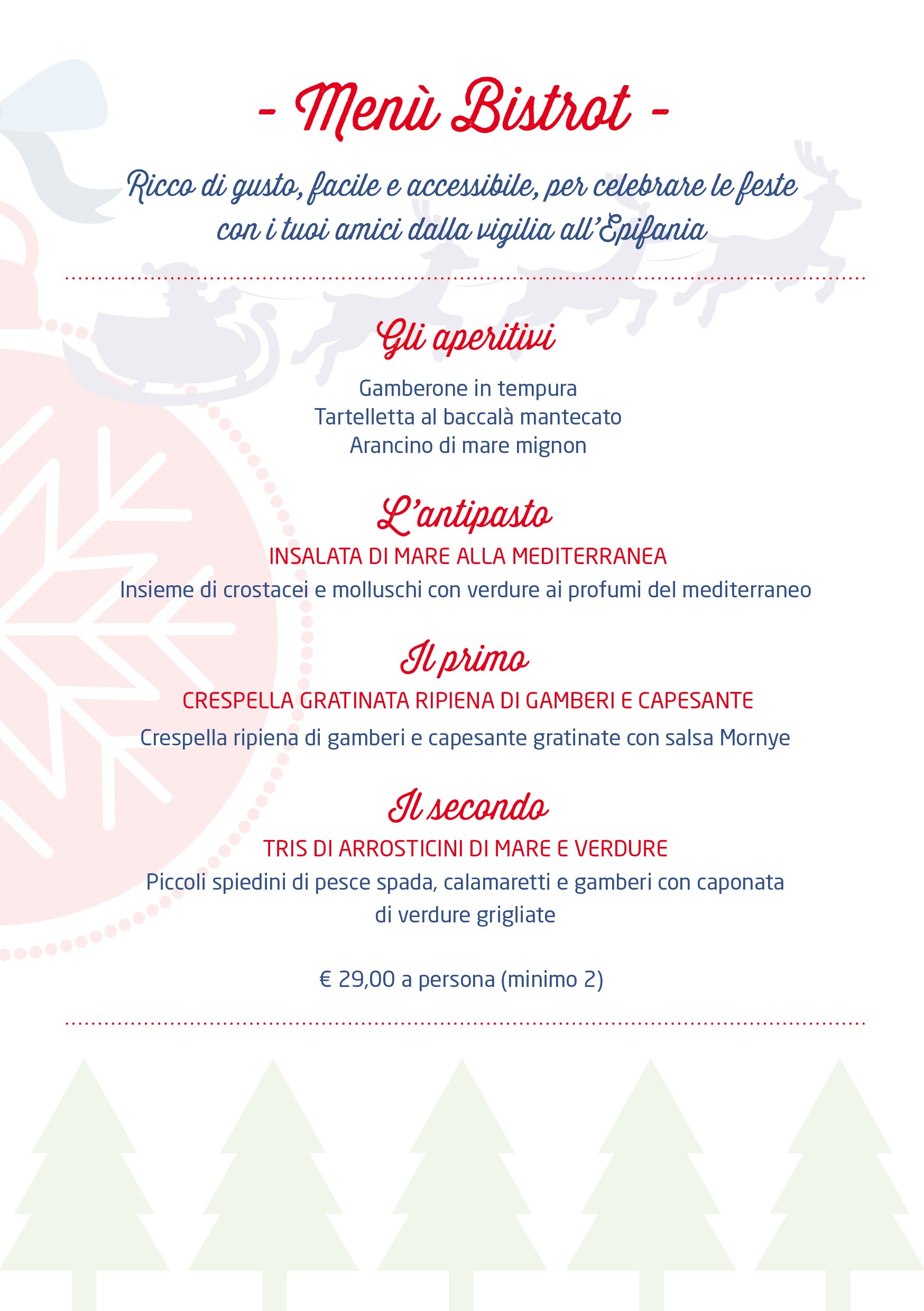 Menu Casalingo Di Natale.Menu Delle Feste Natalizie